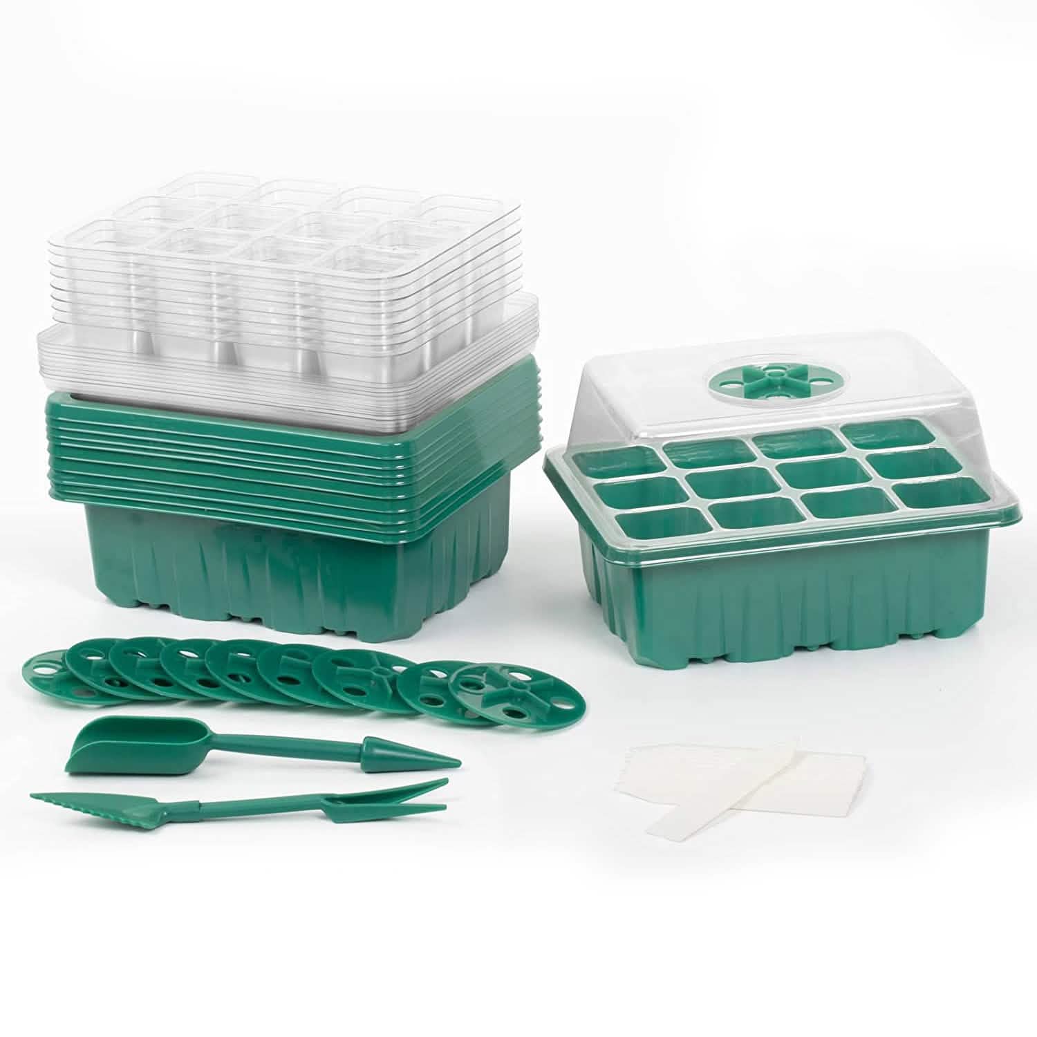 Kit de démarrage de semis réutilisable de 10 pièces