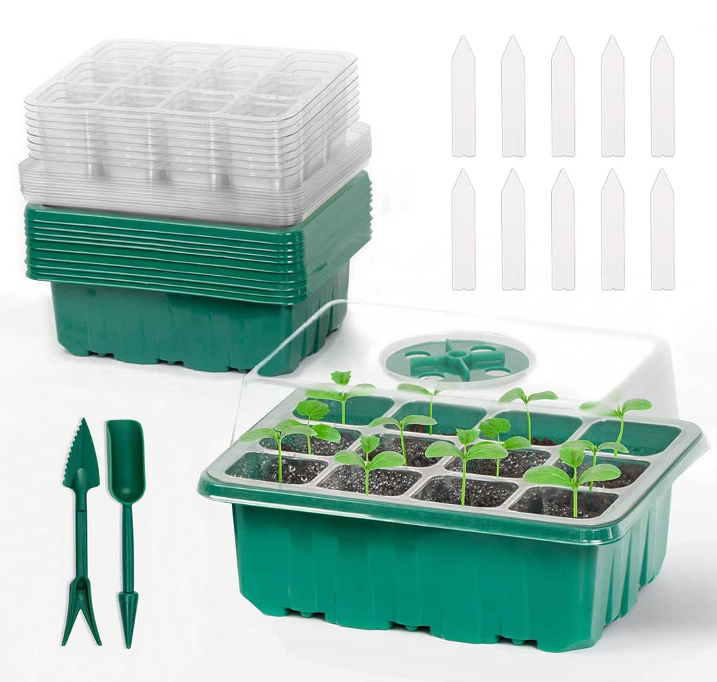 Kit de démarrage de semis réutilisable de 10 pièces