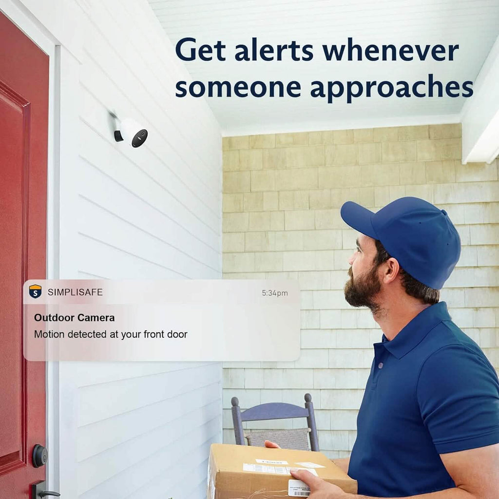10-Piece: SimpliSafe Wireless Home Security System with Outdoor Camera (Refurbished)