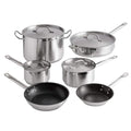 10-Piece: Vigor Stainless Steel Induction Ready Cookware