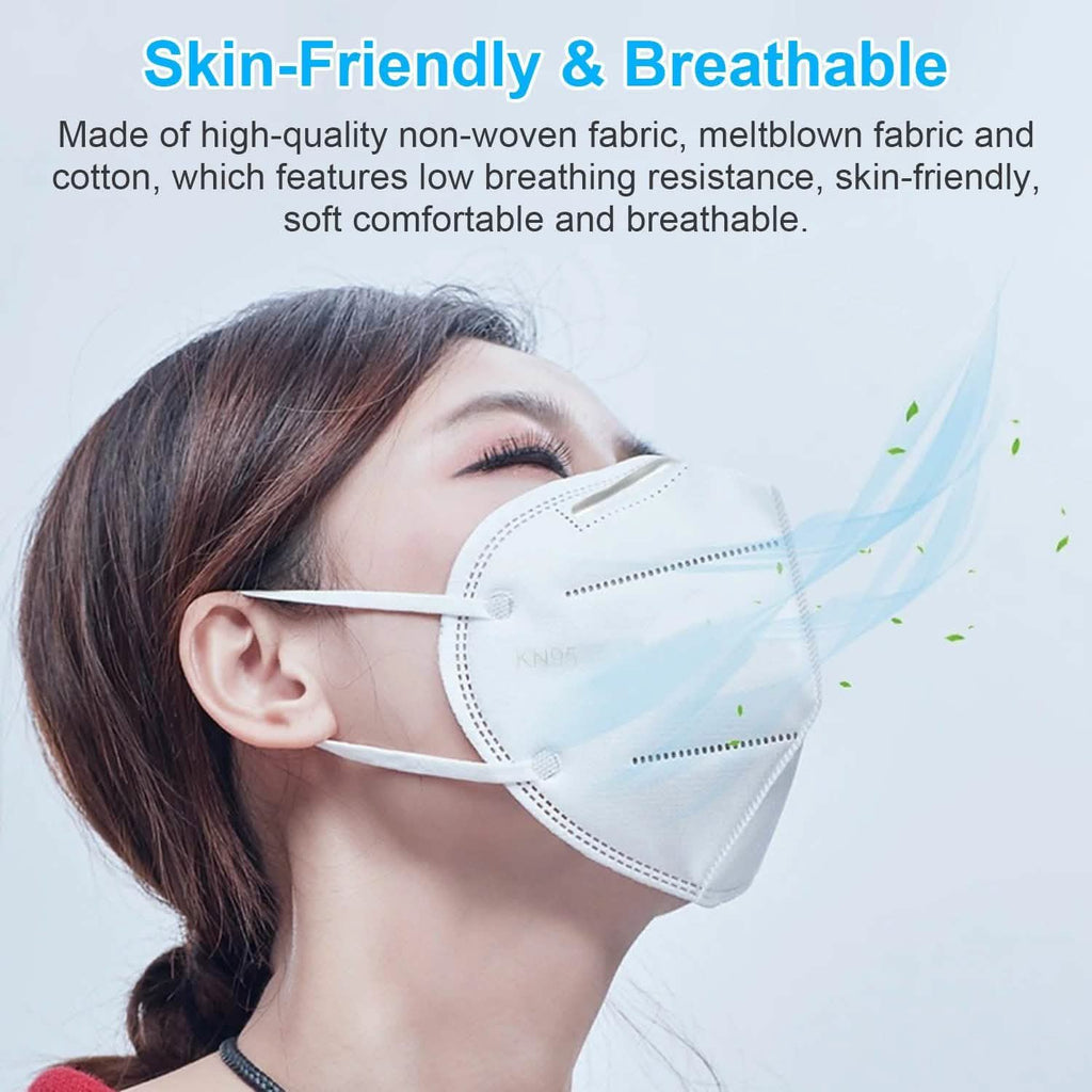 10 pièces : Masque jetable KN95 FFP