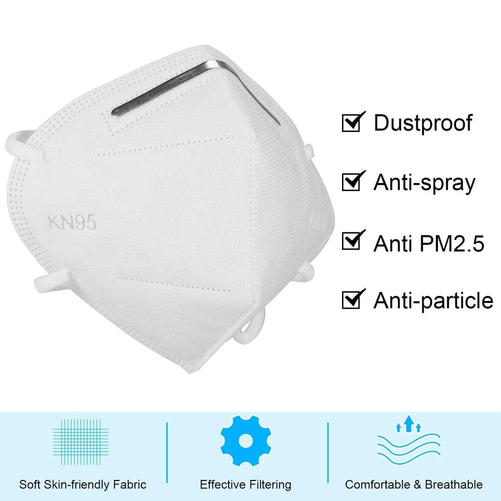 10 pièces : Masque jetable KN95 FFP