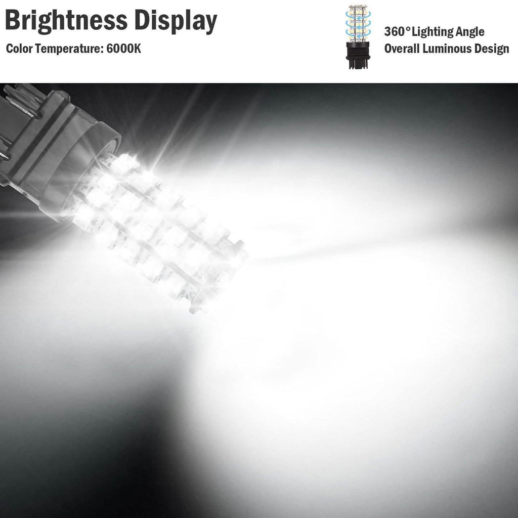 10-Pieces: LED Car Light Bulbs