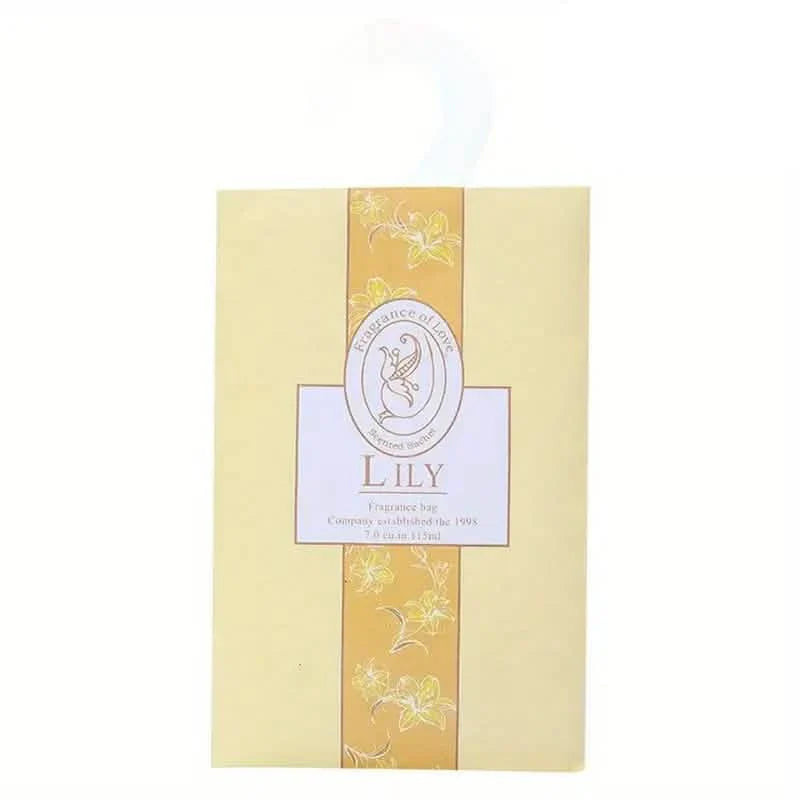 10-Pieces: Scented Sachets For Drawers and Closet Air Freshener Sachets with Home Hanger