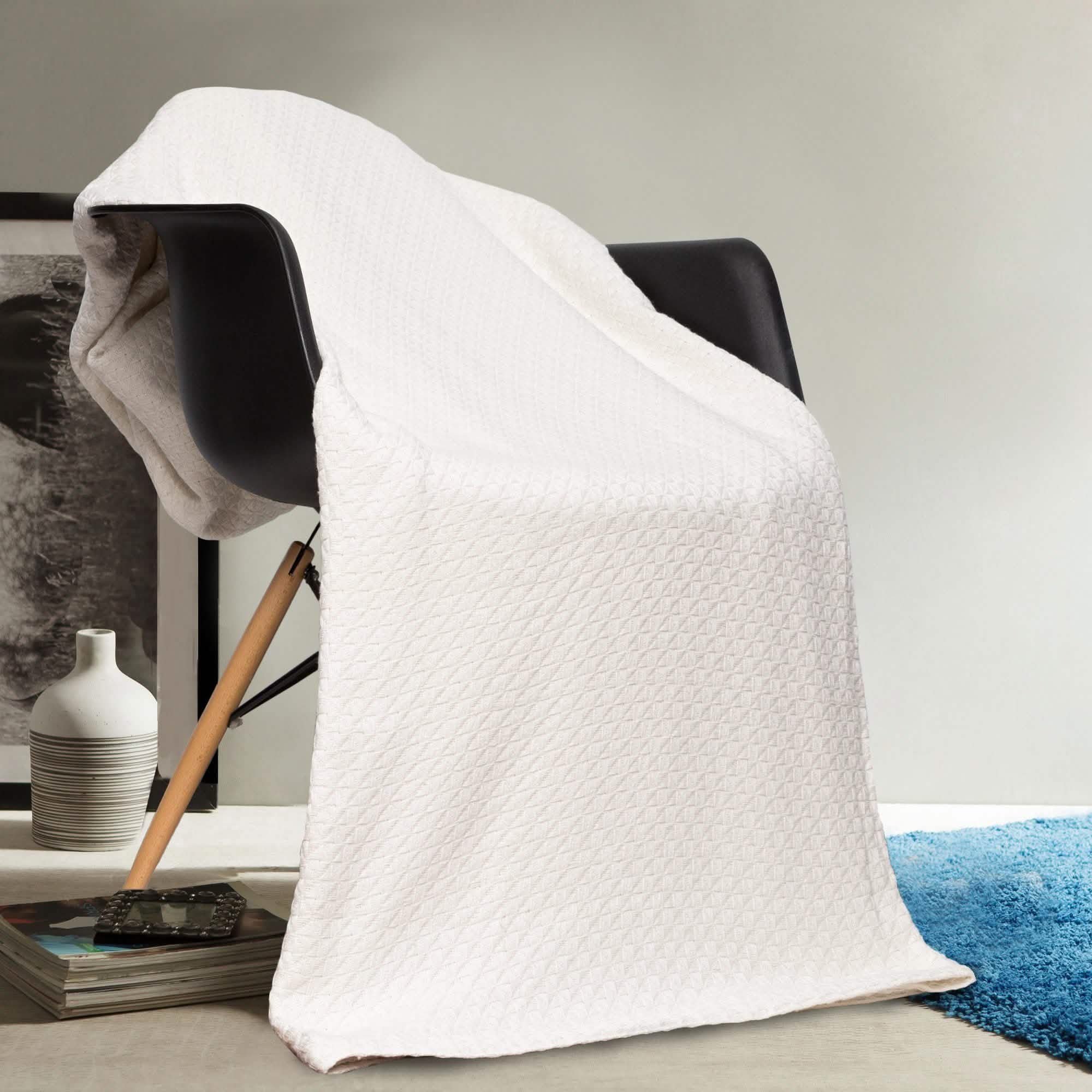 100% Cotton Oversized Heavy Super Soft Throw Blanket Cover
