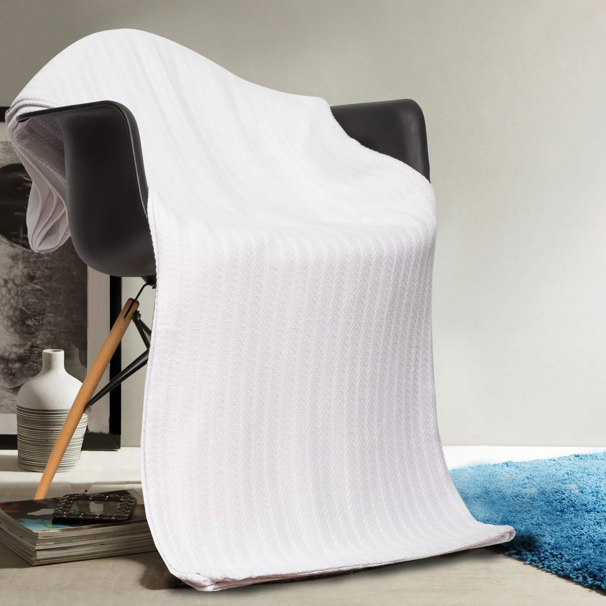 100% Cotton Oversized Heavy Super Soft Throw Blanket Cover