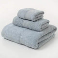 Ensemble de serviettes de qualité supérieure 100 % coton filé à l'anneau