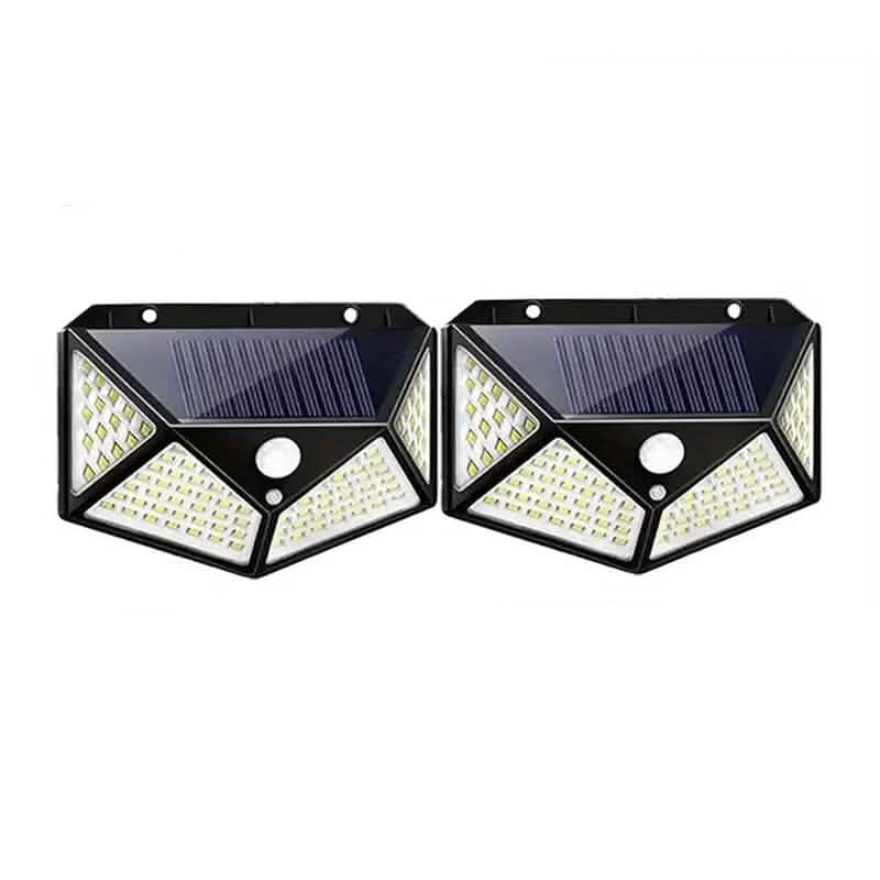 Lampe d'extérieur solaire rechargeable 100 LED