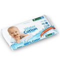 Lingettes Humides 100% Coton Bio - Paquet Voyage 20 Unités