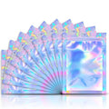 100-Pack: Resealable Holographic Foil Bags