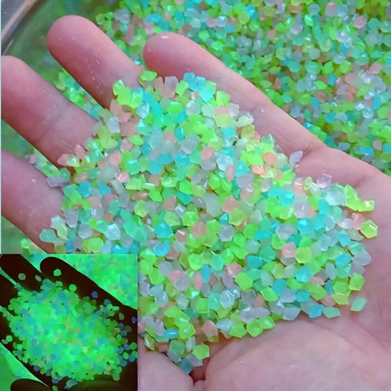1000個入り：光る石 ガーデン、植物、水槽など用