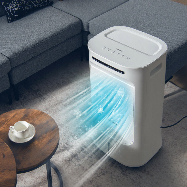 4-in-1 Portable Air Cooler with Timer & 3 Modes