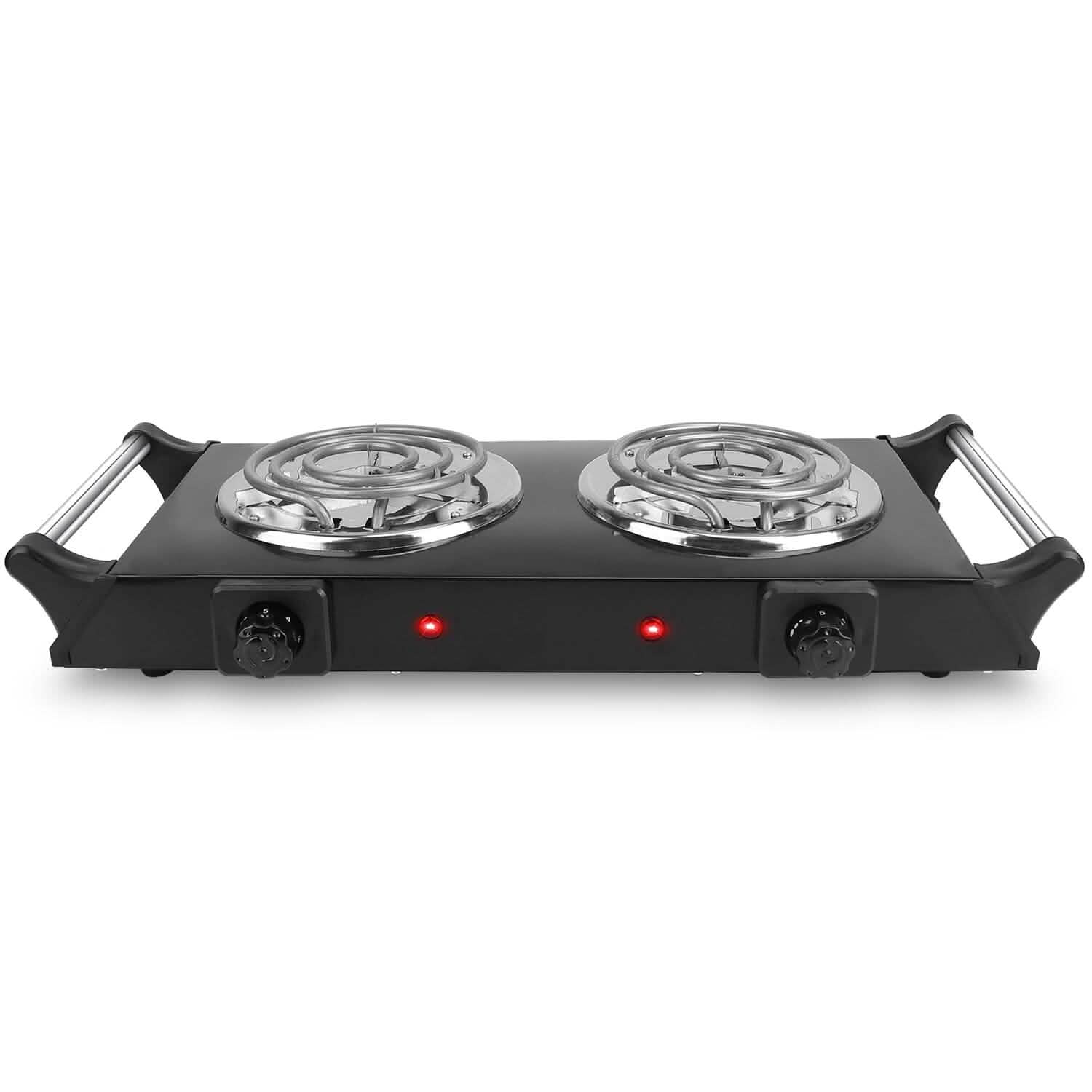 1000W 電気バーナー ポータブルコイル加熱ホットプレート コンロ カウンタートップ
