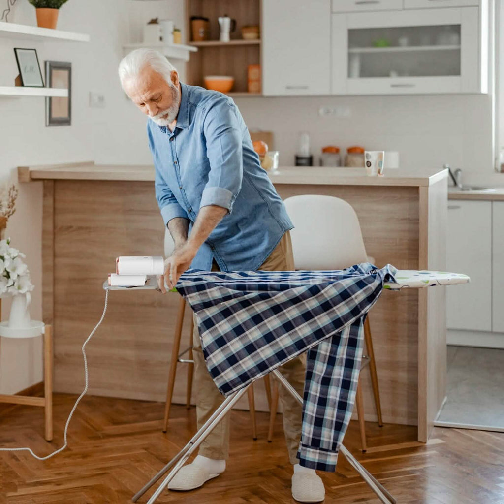 1000W Portable Handheld Clothes Steamer with Brush Foldable