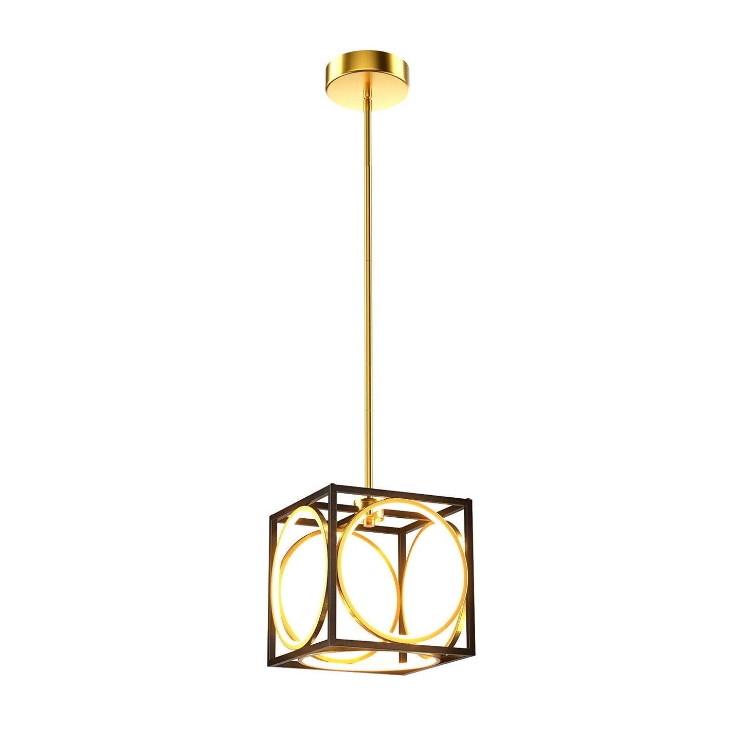 Modern LED Pendant Light with 42 Inches Adjustable Suspender