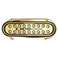 Metro Marine Lumière sous-marine allongée à haut rendement avec LED à spectre complet intelligentes - RVBB, faisceau 90° [F-BME1-H-FS-90]