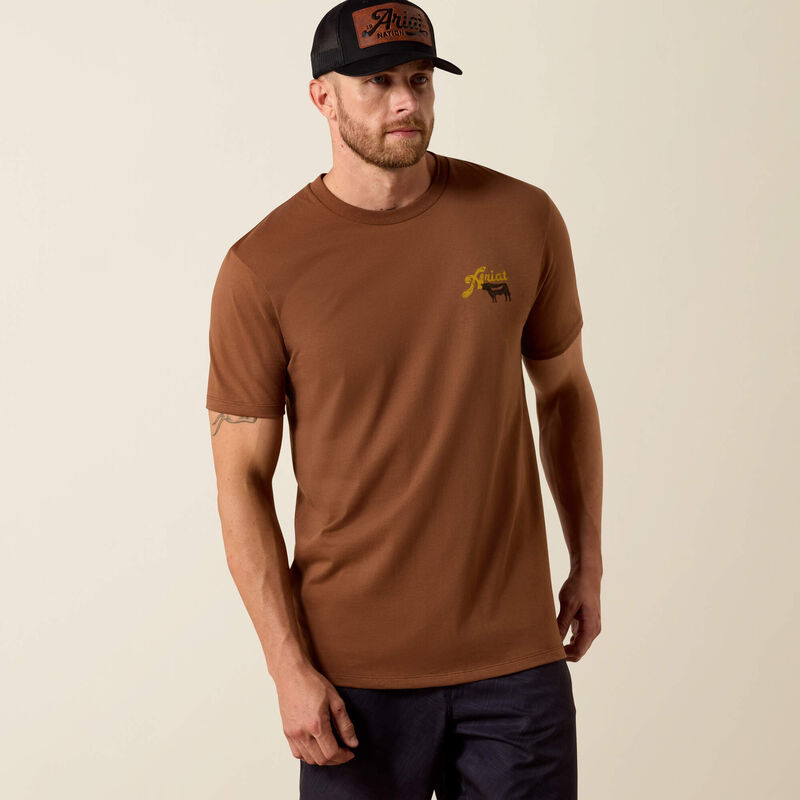 BBQ Smoke T-Shirt | Ariat Mens