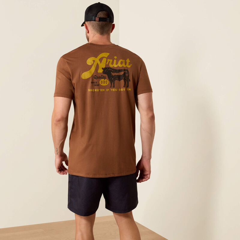 T-shirt BBQ Smoke | Hommes Ariat
