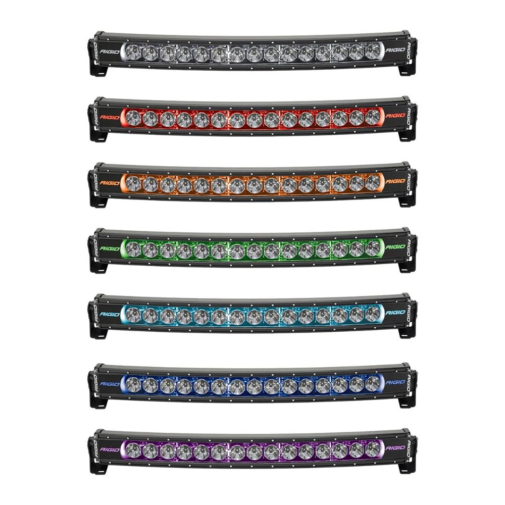 Barre lumineuse courbée 30" RIGID Industries Radiance + - RVBW [330053]