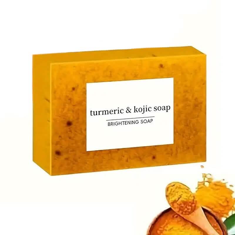 Pain de savon rajeunissant au curcuma et à l'acide kojique de 100 g
