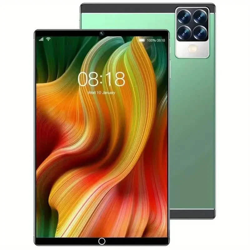 10.1-Inch Smart 5G Tablet - Dual SIM Card Slots, 8GB RAM, 256GB Storage, 24MP+48MP Camera + More