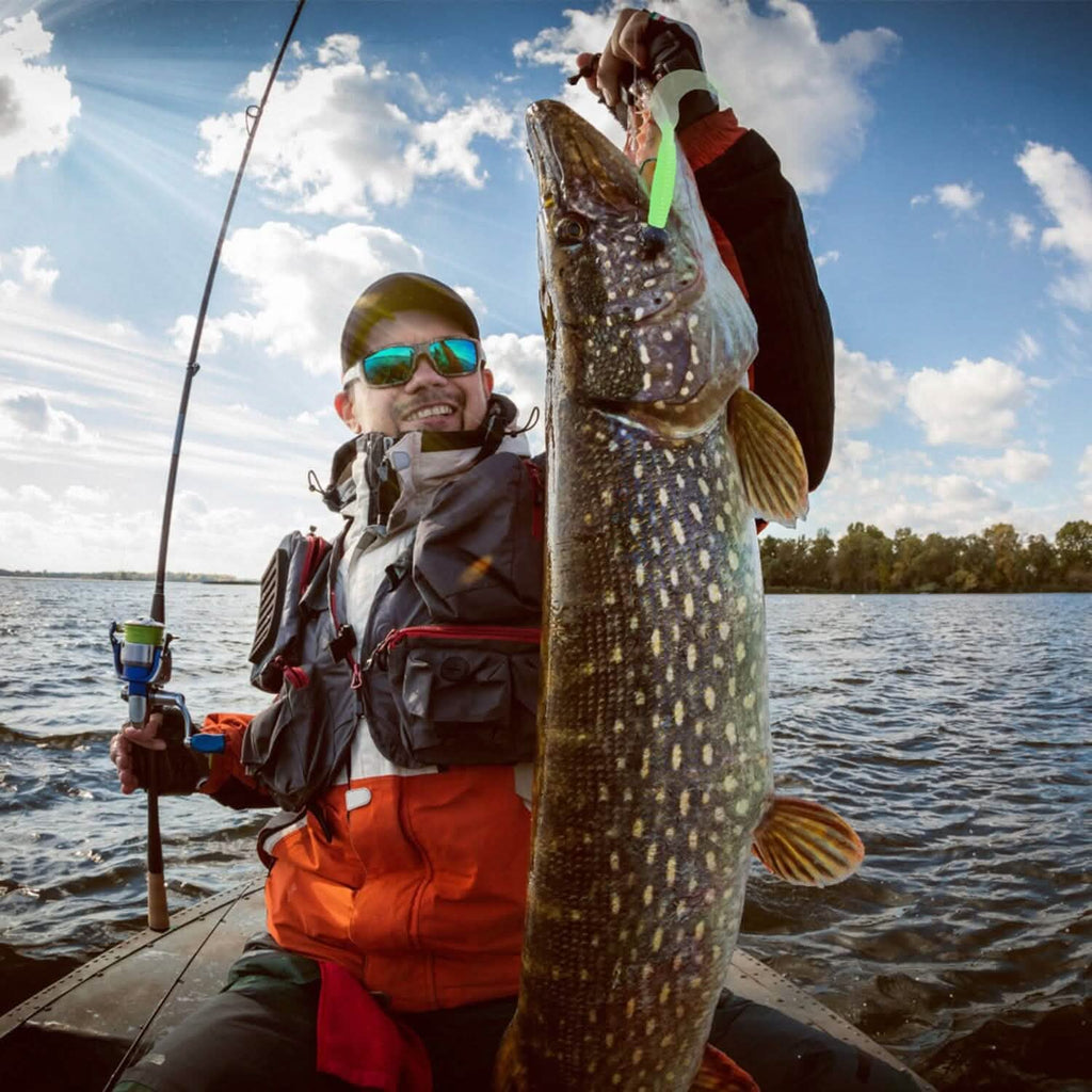 101 pièces : Kit de leurres de pêche, ensemble d'appâts de pêche souples avec vers souples et leurres de type crankbait avec boîte