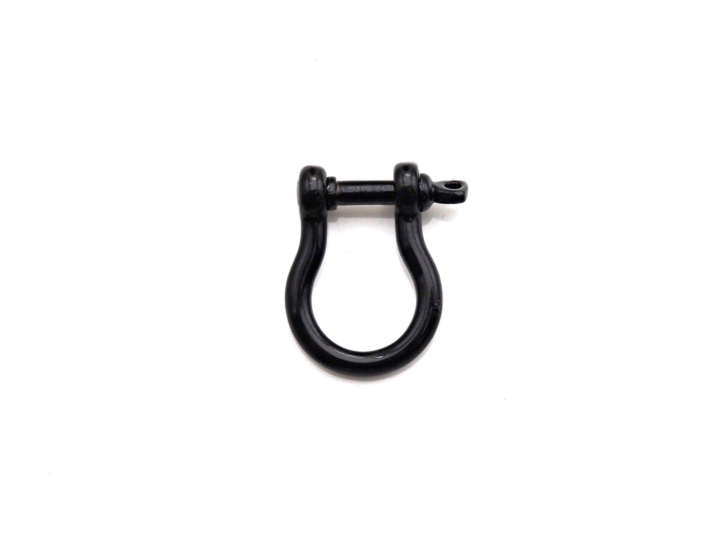 Enamel U Shape clasp, Enamel Clasp, White/Black/Royal Blue/R
