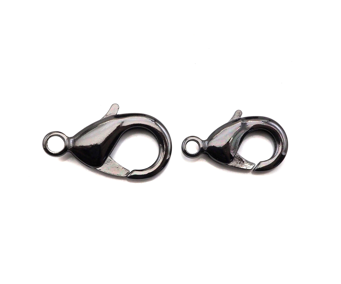 High Quality Real Gold Plated Plain Lobster Claw Clasp, Gold/Silver/Gunmetal Lobster Claw Clasp, 19mm/23mm,sku#LK153