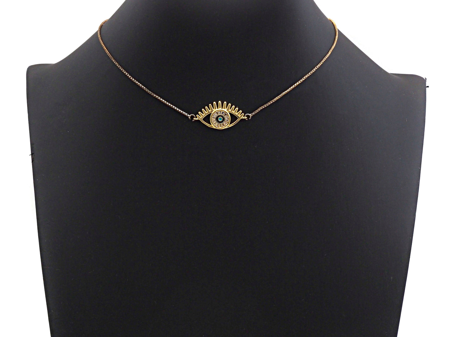 Enamel Colorful Evil Eye With Eyelash Pendant,CZ Micro Pave Oil Drop pendant,Enamel pendant,Enamel Jewelry,14x26mm,sku#Z676