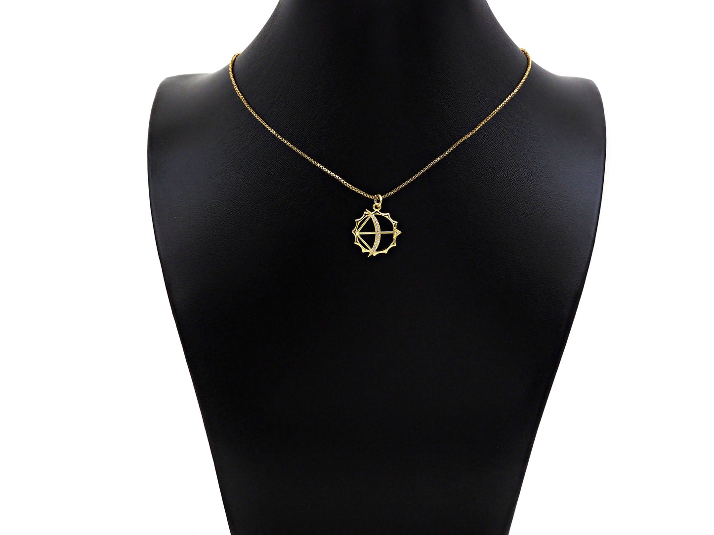 CZ Micro Pave Bow and Arrow Pendant/Charm, Bracelet Necklace CZ Round Pendant Charm, Cupid's Arrow Charm,18x20mm,Sku#L458