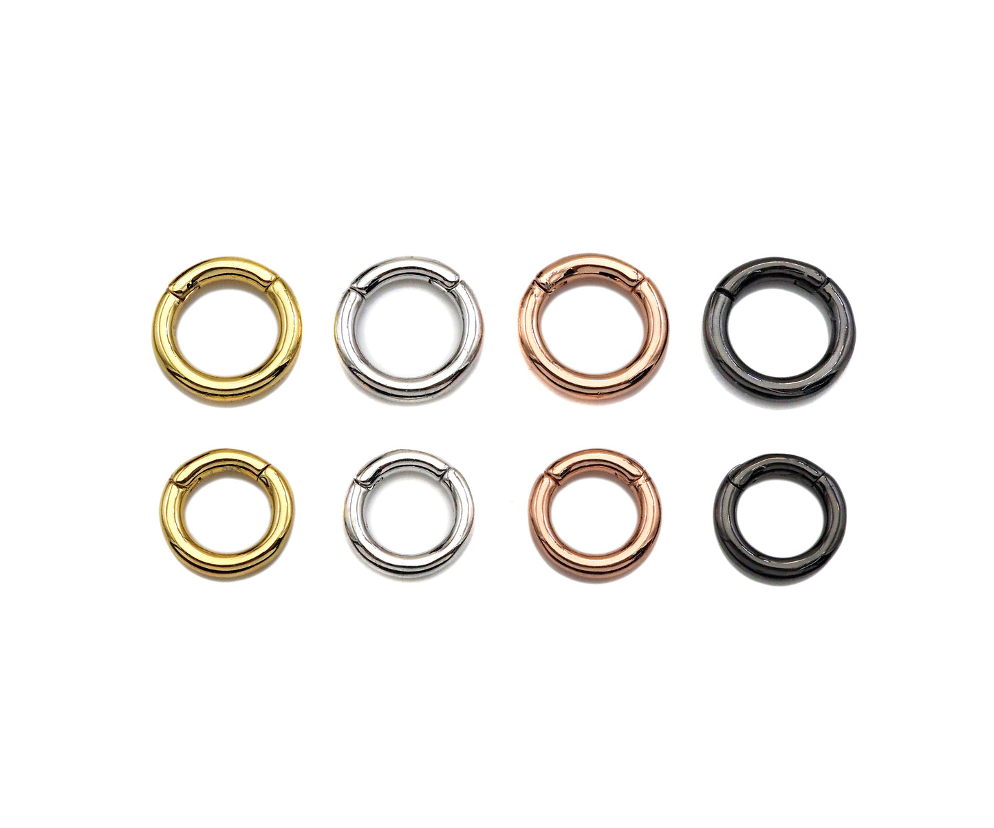 12mm/14mm Round Spring Clasp, Spring Ring, SKU#H322