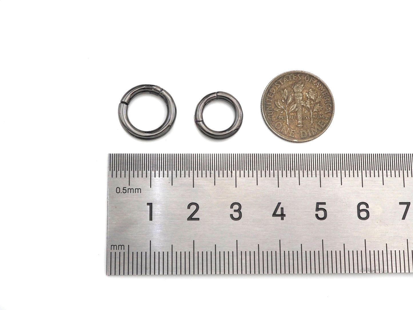 12mm/14mm Round Spring Clasp, Spring Ring, SKU#H322