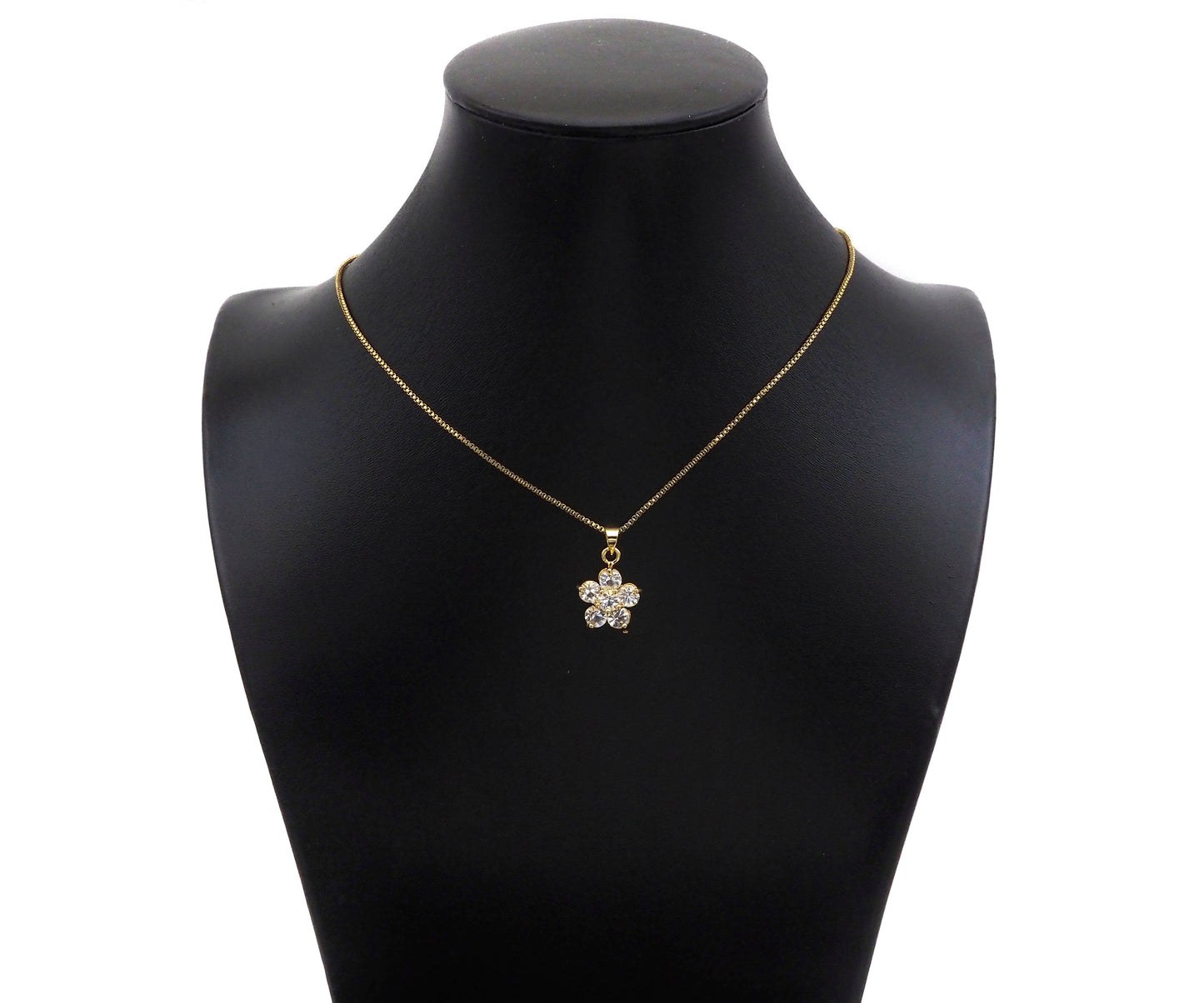 CZ Micro Pave Flower Shape Pendant,Cubic ZirconiaGold/silver Charm, Necklace Bracelet Charm Pendant, 14x18mm, Sku#F1396