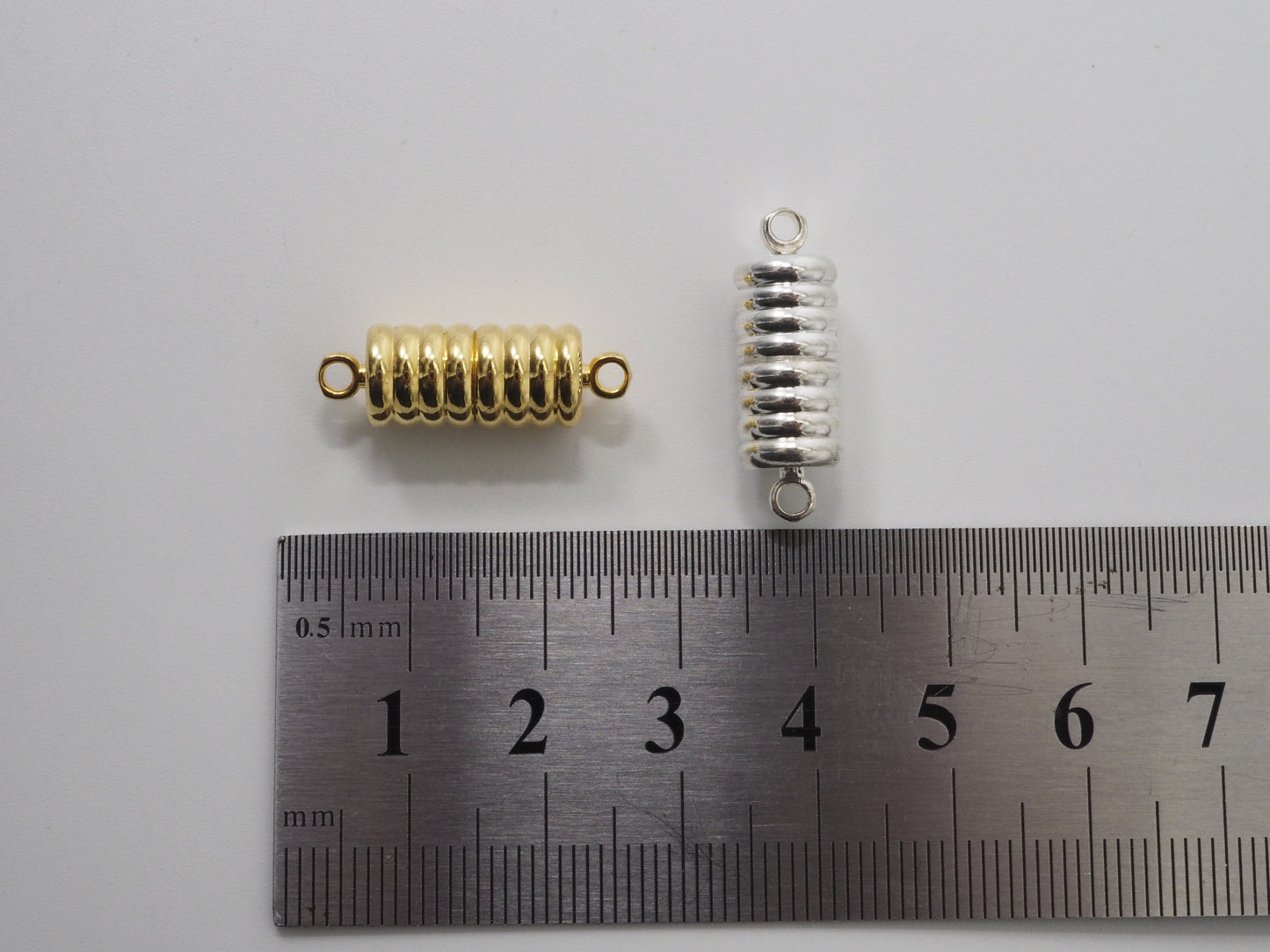 Silver/Gold/Black Plated Strong Magnetic Cylinder Clasp, 8X23mm Clasps, Beading supplies, Secure Clasp,SKU#C65