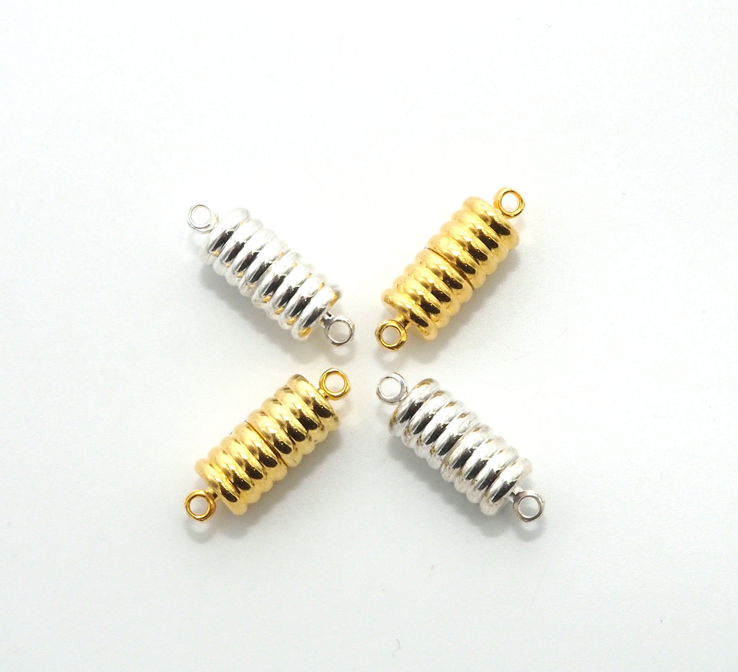 Silver/Gold/Black Plated Strong Magnetic Cylinder Clasp, 8X23mm Clasps, Beading supplies, Secure Clasp,SKU#C65