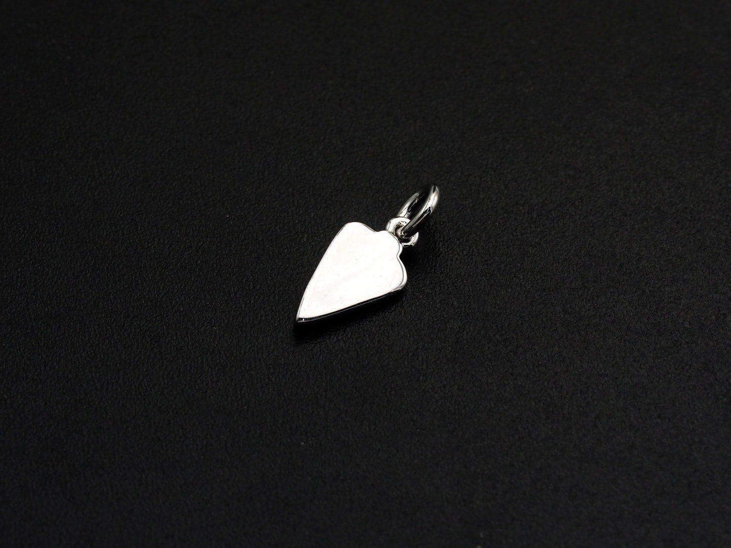 CZ Micro Pave Arrowhead Shape Pendant, Cubic Zirconia Pave Pendant/Charm, Necklace Pave Pendant, 6x13mm, sku#Z836