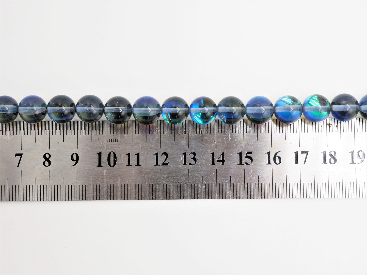 Beautiful Glossy Grey Spectrolite Quartz, Crystal Round beads, 6mm/8mm/10mm/12mm Manmade Gray Blue Moonstone beads,15.5inch strand, SKU#U290
