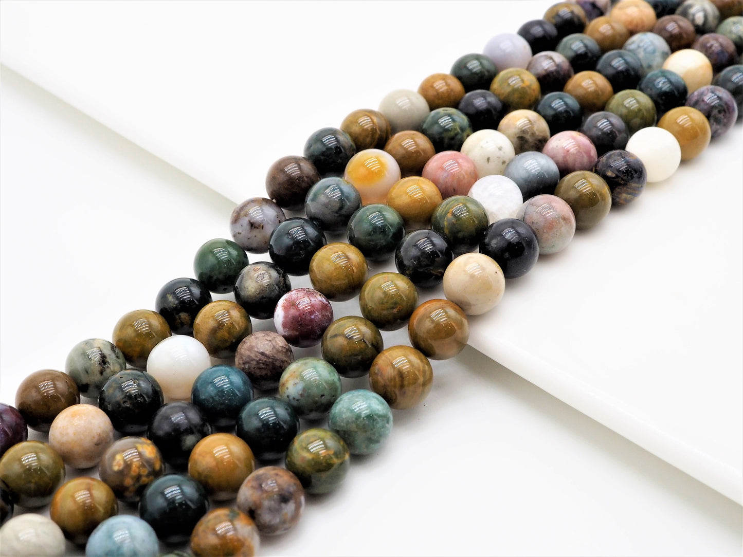Quality Natural Chrysocolla beads, Round Smooth 6mm/8mm/10mm/12mm Natural Blue Brown Gemstone beads,15.5inch strand, SKU#U297