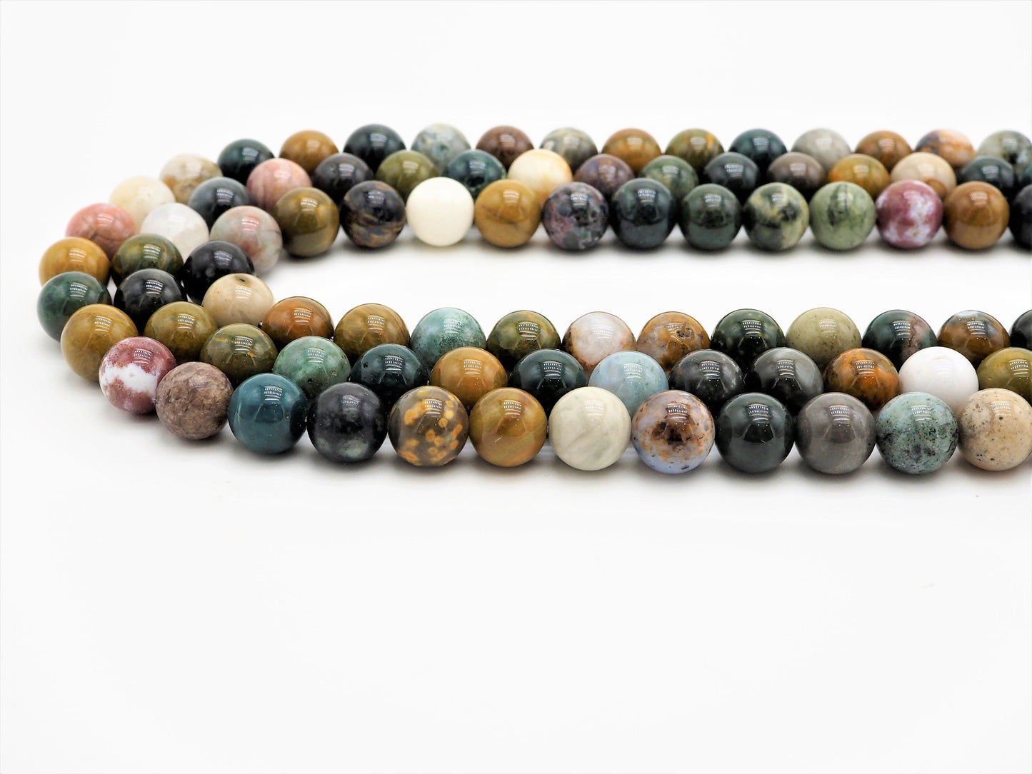 Quality Natural Chrysocolla beads, Round Smooth 6mm/8mm/10mm/12mm Natural Blue Brown Gemstone beads,15.5inch strand, SKU#U297