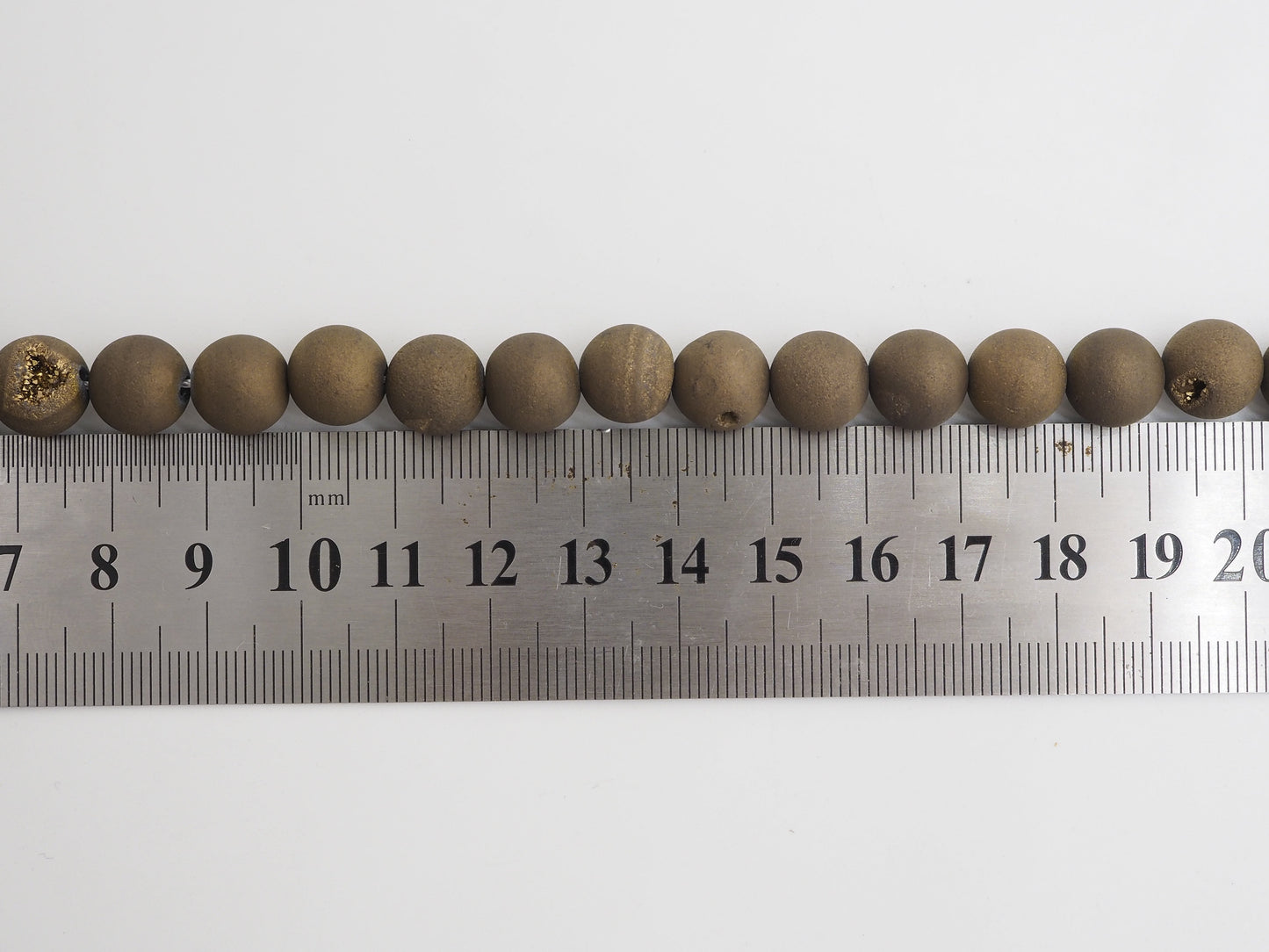 Natural Brown Champaign Druzy Agate beads, 6mm/8mm/10mm/12mm/14mm Brown Gold Gemstone beads, Druzy Agate beads, 15.5inch strand, SKU#U277