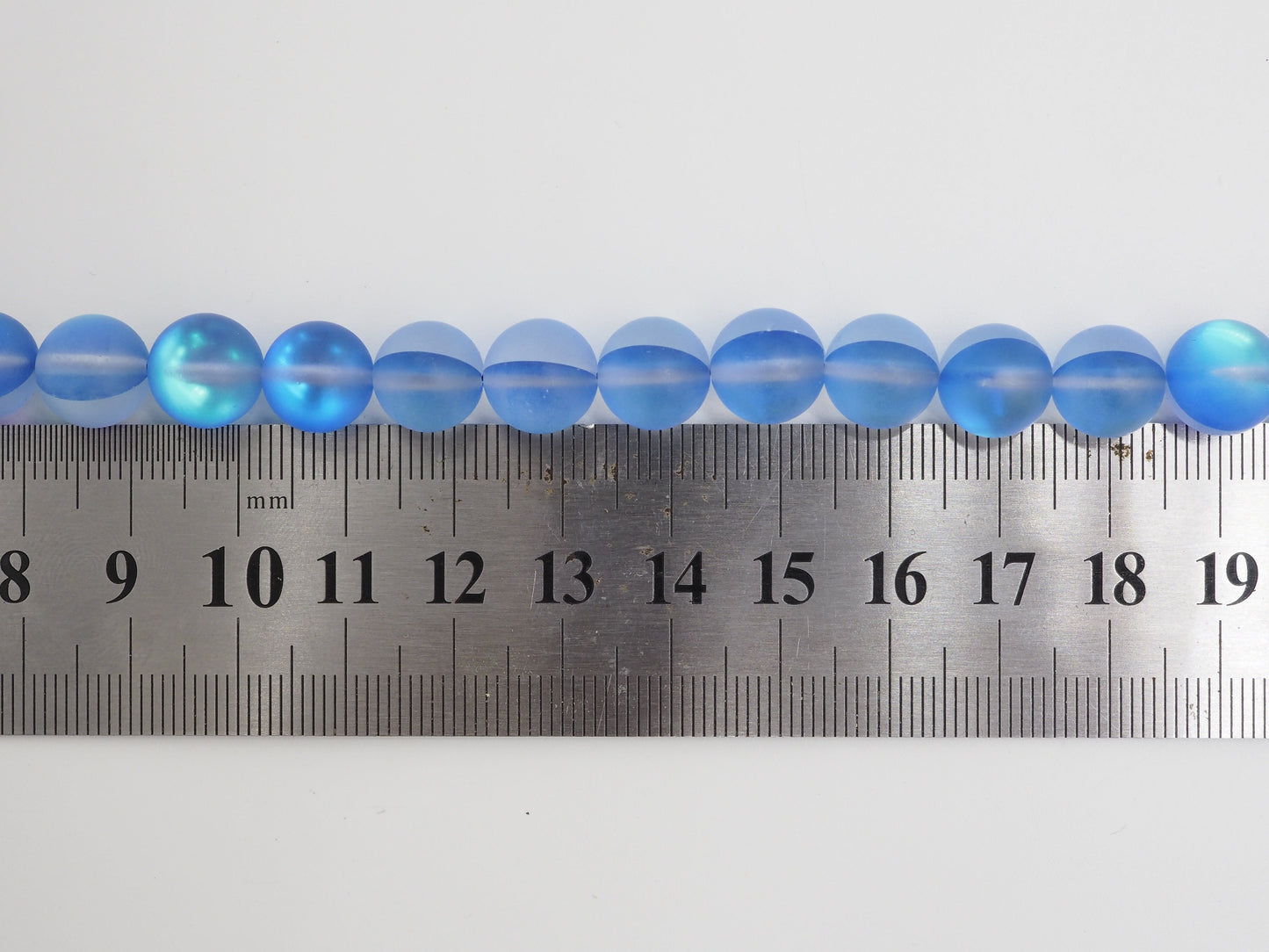 Beautiful Sapphire Blue Spectrolite Quartz Matte, 6mm/8mm/10mm/12mm Blue Crystal beads, Blue Beads, 15.5inch strand, SKU#U288