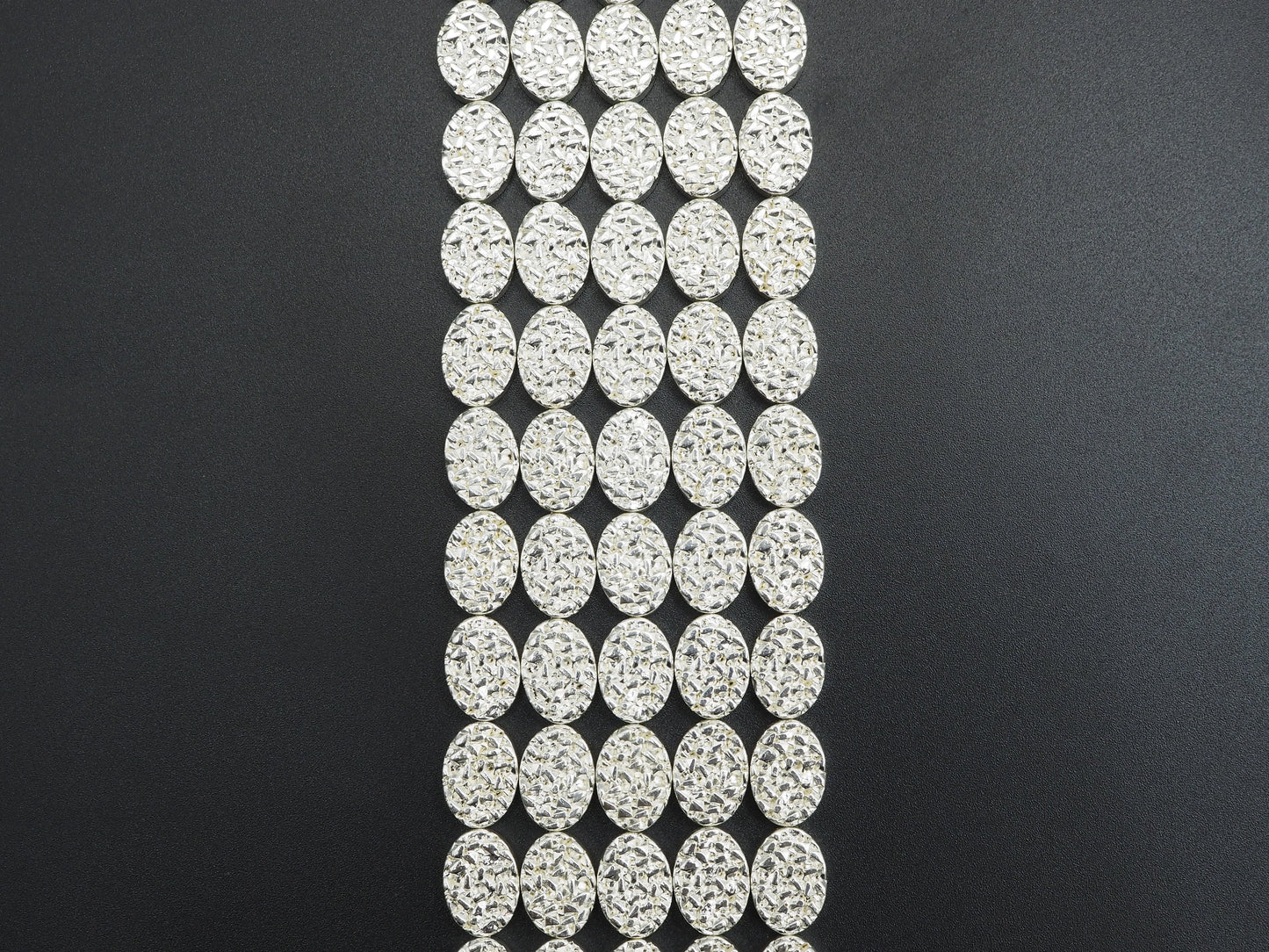 DRUZY Style natural Silver Hematite, S104