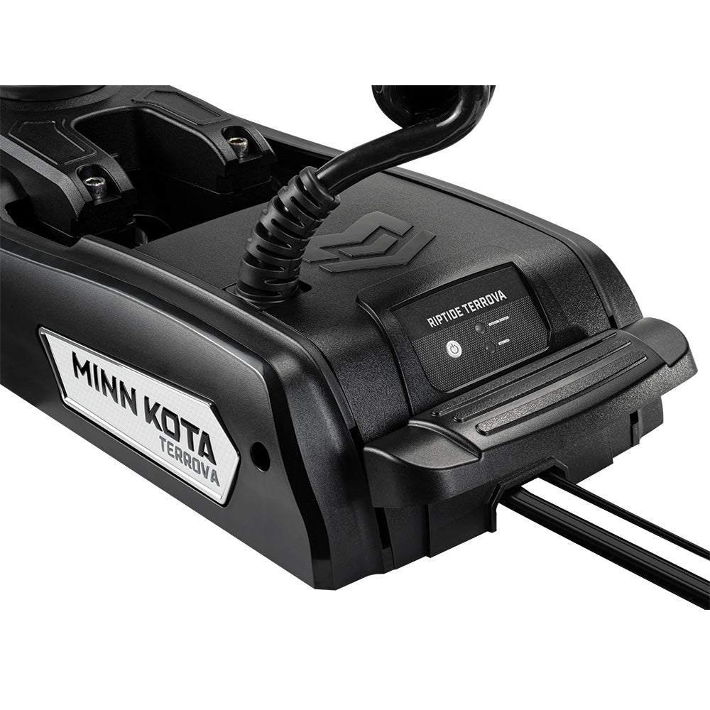 Moteur électrique Minn Kota Riptide Terrova QUEST 90/115 avec télécommande sans fil - 24/36V - 90/115LBS - 87" - Noir [1363912]