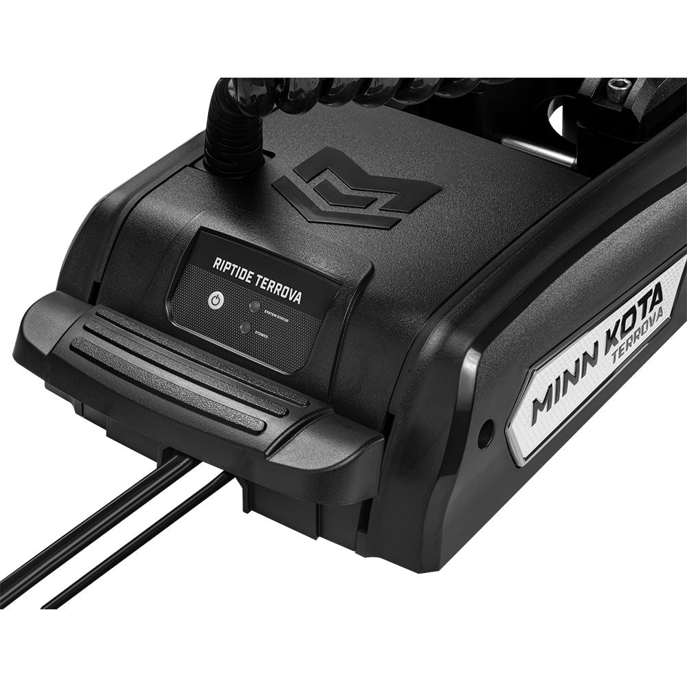 Moteur électrique Minn Kota Riptide Terrova QUEST 90/115 avec télécommande sans fil - 24/36V - 90/115LBS - 87" - Noir [1363912]
