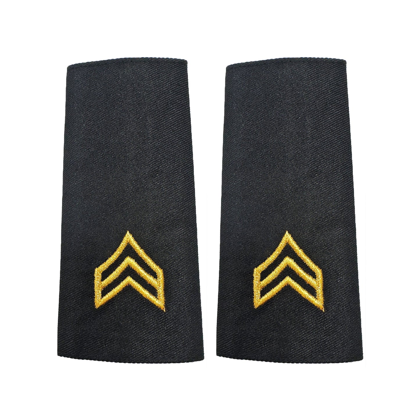 U.S. Army E5 Sergeant Shoulder Marks - Male (Large)