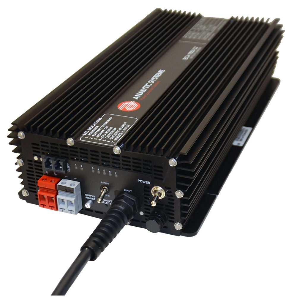アナリティックシステムズ ACチャージャー 2バンク 70A、12V出力、85-264VAC入力 パワーファクター補正 [BCA1050-12]