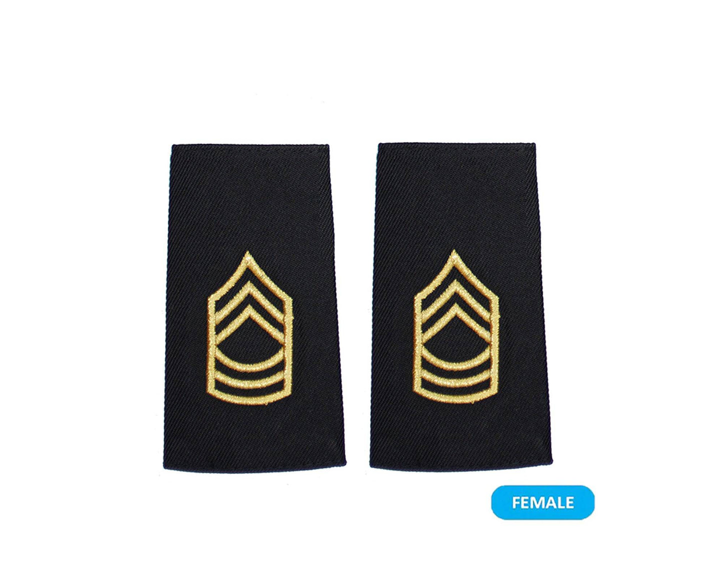 U.S. Army E8 Master Sergeant Shoulder Marks - Small/Female