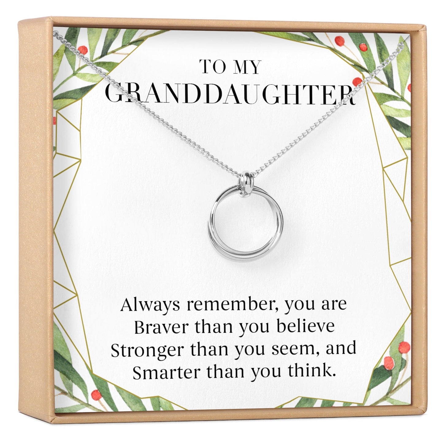 Christmas Gift for Granddaughter Necklace, Multiple Styles
