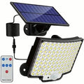 Projecteur de sécurité 106 LED avec détecteur crépusculaire, éclairage extérieur grand angle 270°