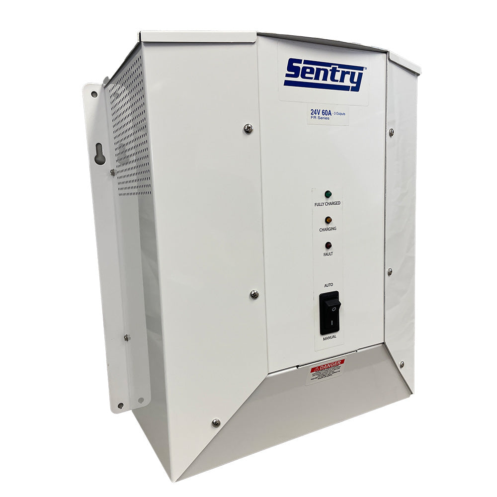 セントリーマリンバッテリーチャージャー 115/230V入力 24VDC - 60A - 3バンク [SFR2460/3X]